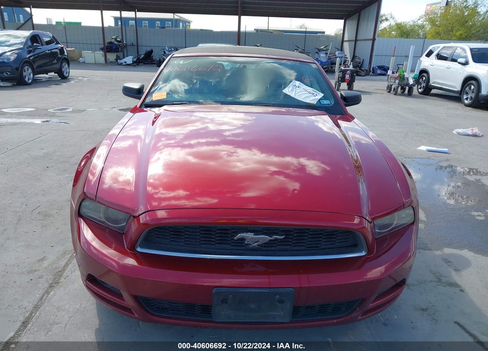 2014 FORD MUSTANG V6 VIN: 1ZVBP8EM4E5250539