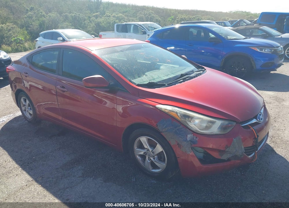 2014 HYUNDAI ELANTRA SE VIN: 5NPDH4AE7EH467955