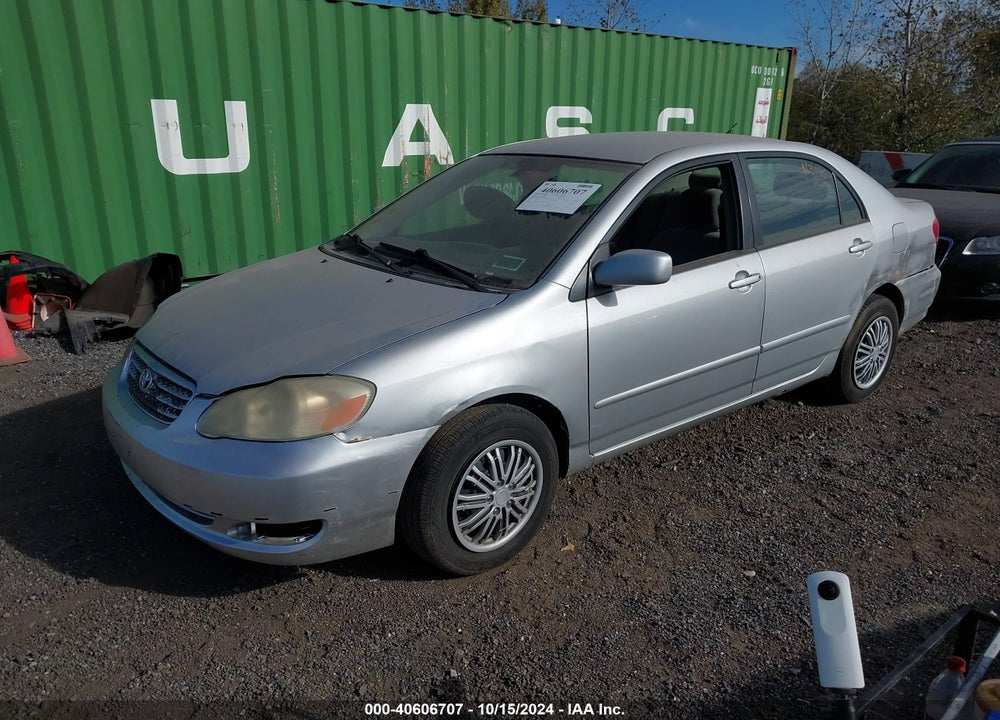 2006 TOYOTA COROLLA LE VIN: 2T1BR32E36C666356