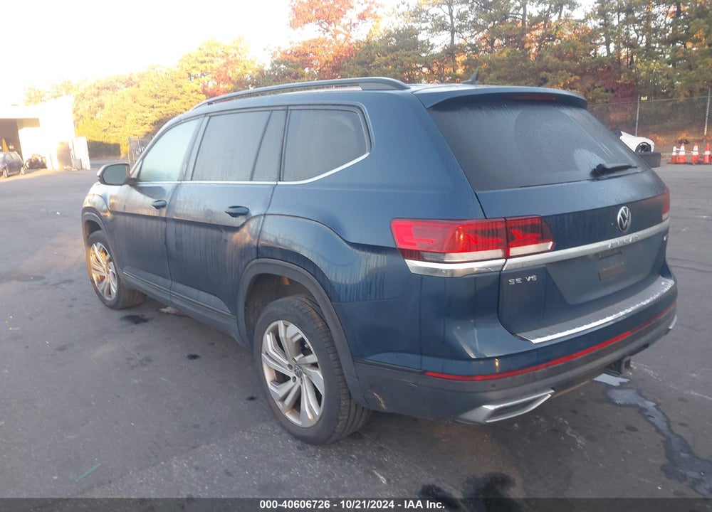 2021 VOLKSWAGEN ATLAS 3.6L V6 SE W/TECHNOLOGY VIN: 1V2HR2CA3MC502660