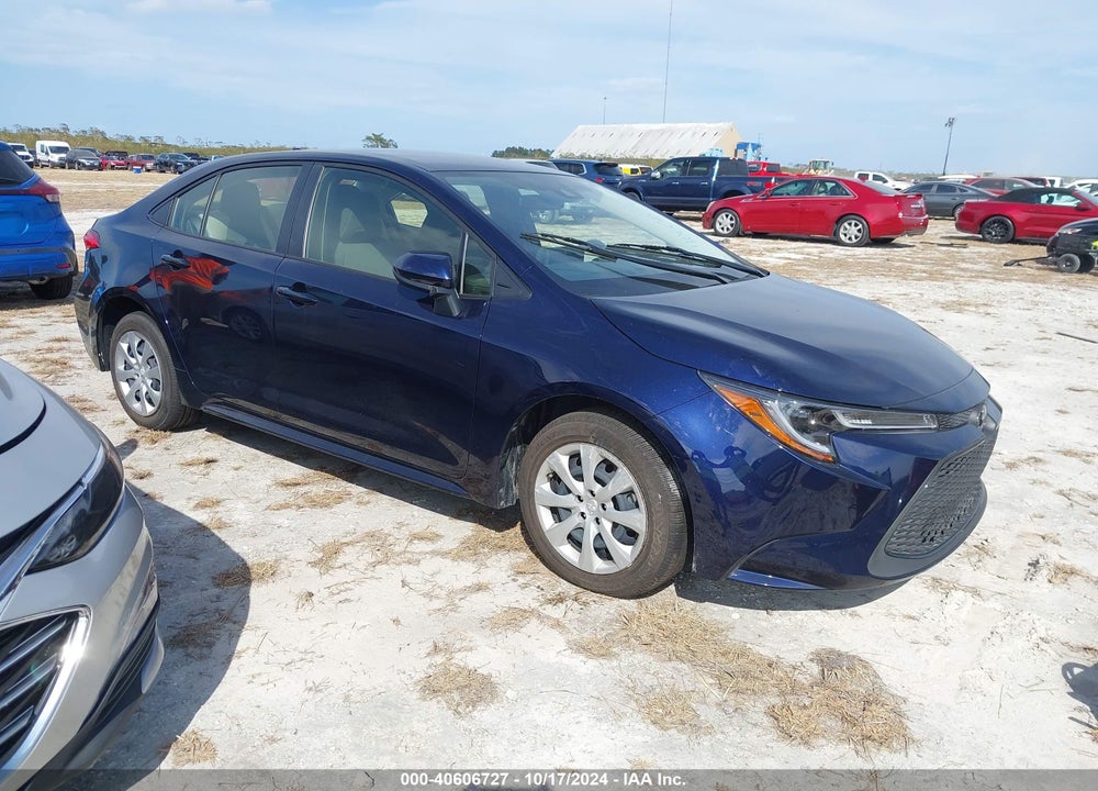 2022 TOYOTA COROLLA LE VIN: JTDEPMAE1NJ192372