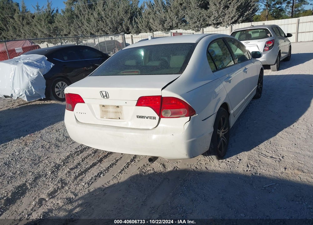 2008 HONDA CIVIC LX VIN: 1HGFA16598L056997
