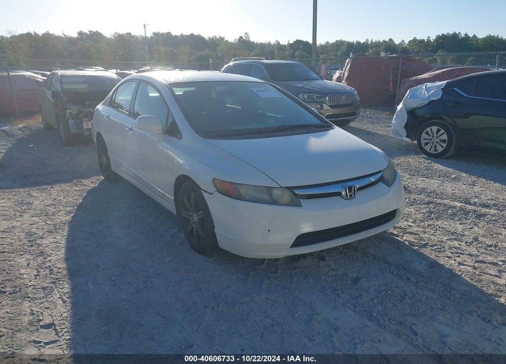 2008 HONDA CIVIC LX VIN: 1HGFA16598L056997