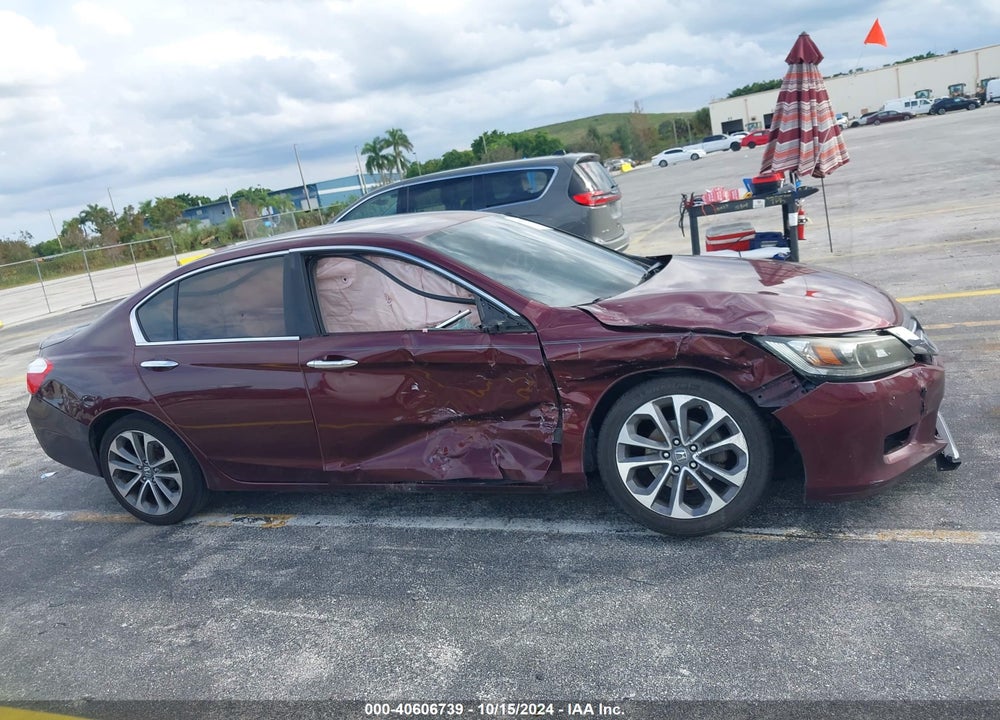 2014 HONDA ACCORD SPORT VIN: 1HGCR2F50EA203071