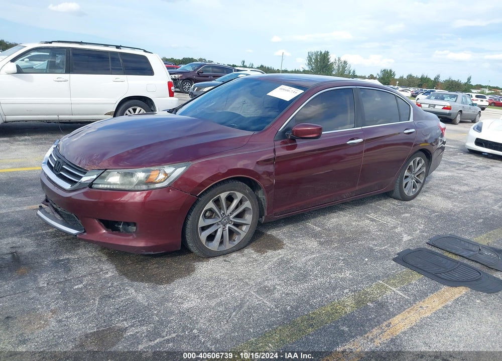 2014 HONDA ACCORD SPORT VIN: 1HGCR2F50EA203071