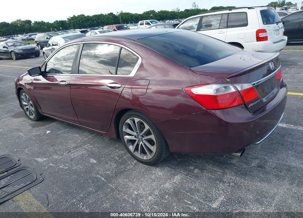 2014 HONDA ACCORD SPORT VIN: 1HGCR2F50EA203071