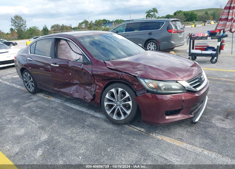 2014 HONDA ACCORD SPORT VIN: 1HGCR2F50EA203071