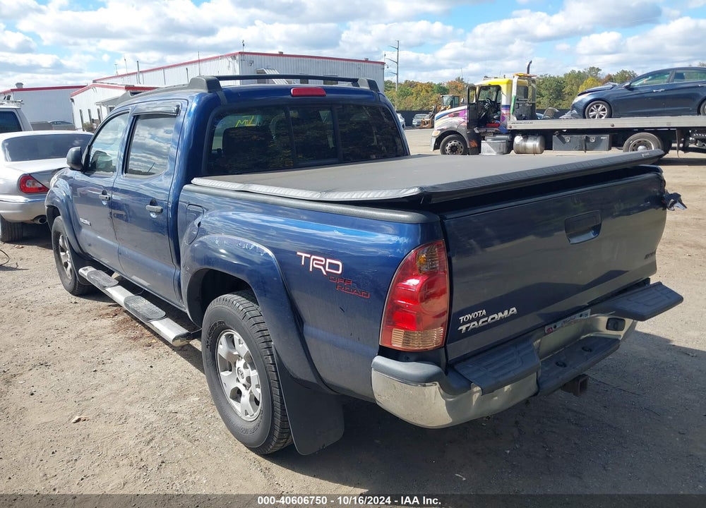 2007 TOYOTA TACOMA DOUBLE CAB VIN: 5TELU42N77Z412752