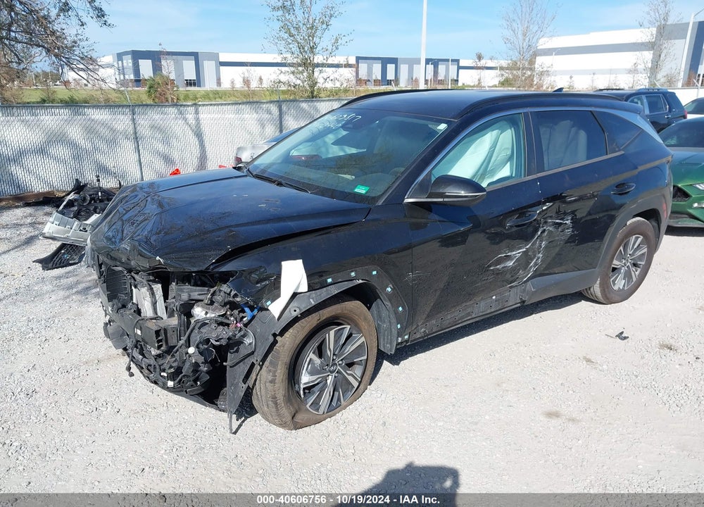 2022 HYUNDAI TUCSON HYBRID BLUE VIN: KM8JBCA16NU029389