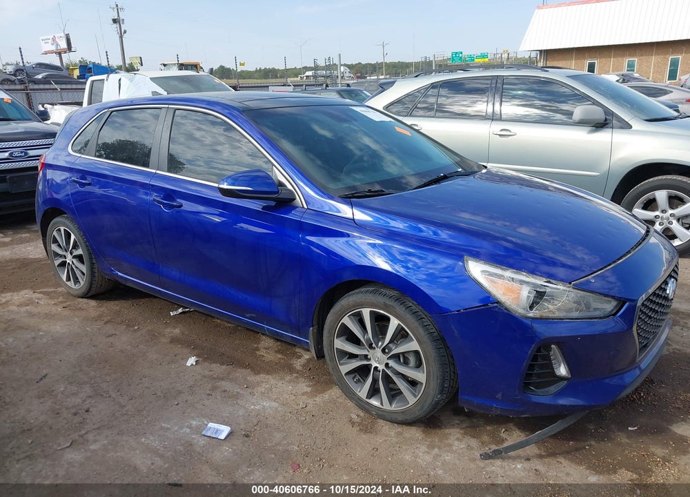 2019 HYUNDAI ELANTRA GT VIN: KMHH35LE4KU108479