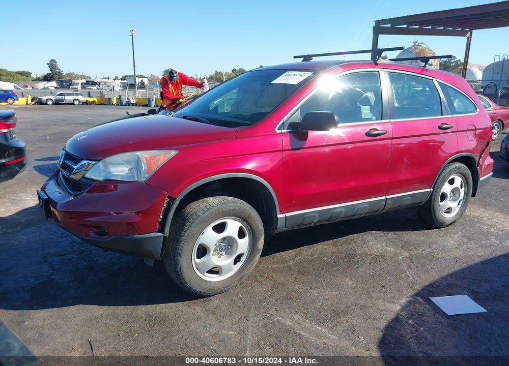 2011 HONDA CR-V LX VIN: 5J6RE4H38BL121739