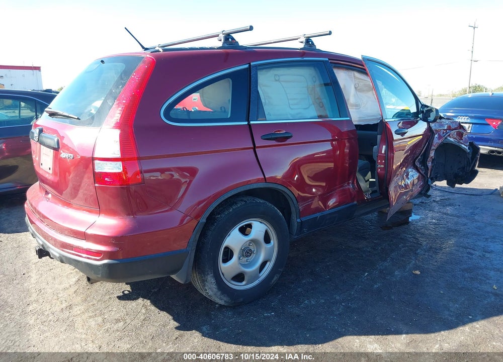 2011 HONDA CR-V LX VIN: 5J6RE4H38BL121739