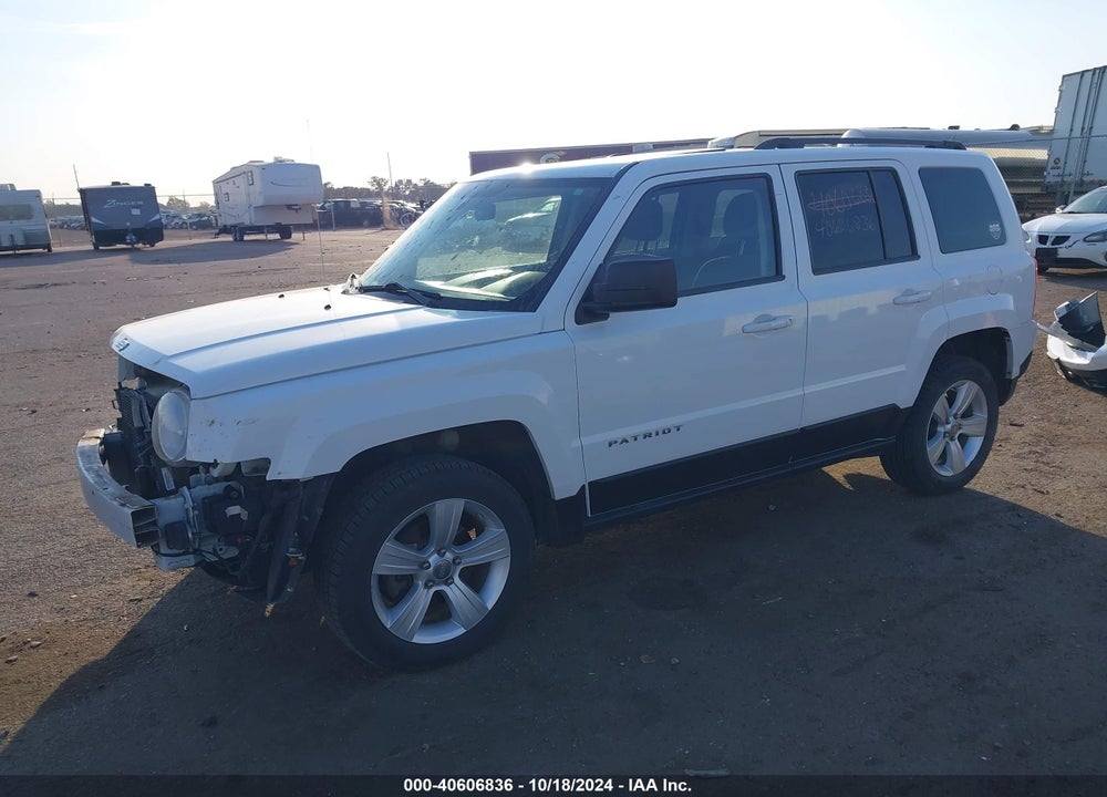 2012 JEEP PATRIOT LATITUDE VIN: 1C4NJRFB3CD630110