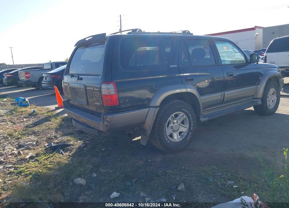 2000 TOYOTA 4RUNNER LIMITED V6 VIN: JT3HN87R1Y9039103