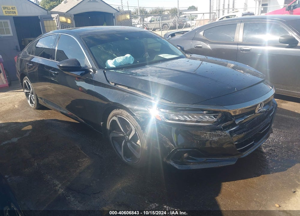 2021 HONDA ACCORD SPORT VIN: 1HGCV1F38MA004255
