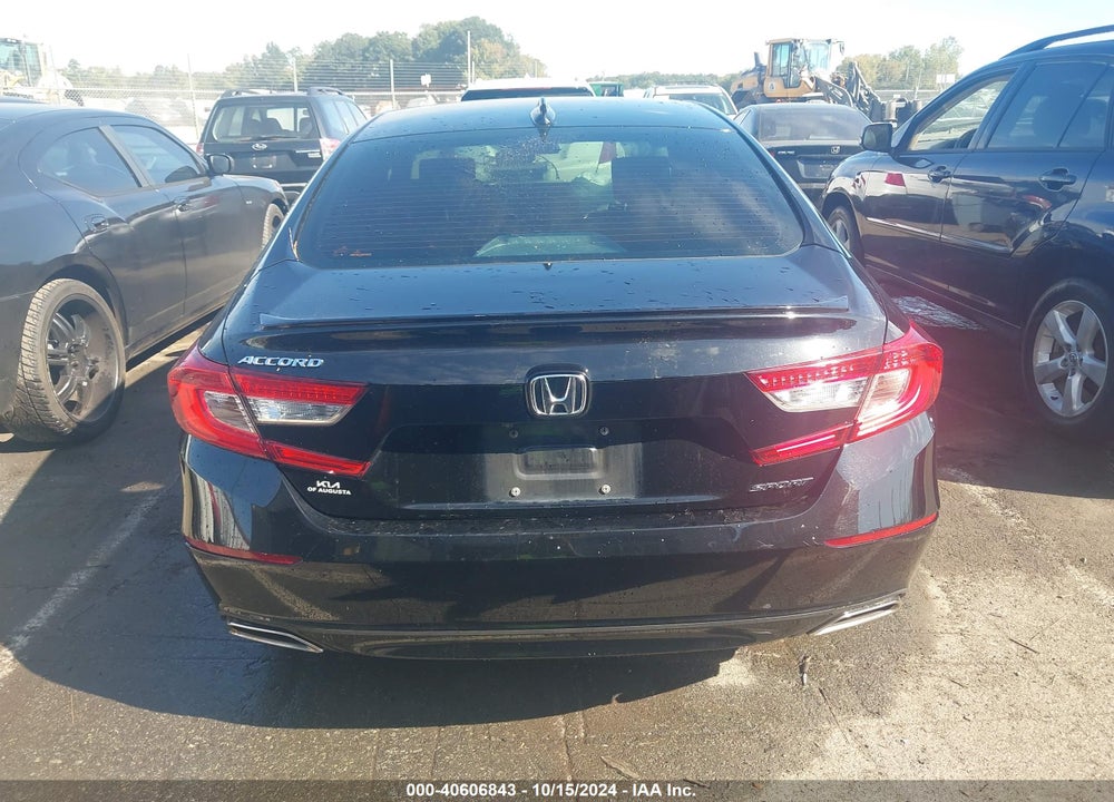 2021 HONDA ACCORD SPORT VIN: 1HGCV1F38MA004255