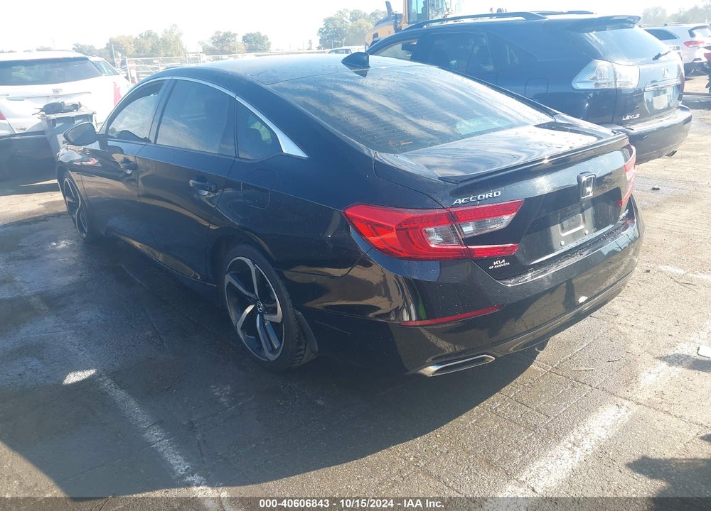 2021 HONDA ACCORD SPORT VIN: 1HGCV1F38MA004255