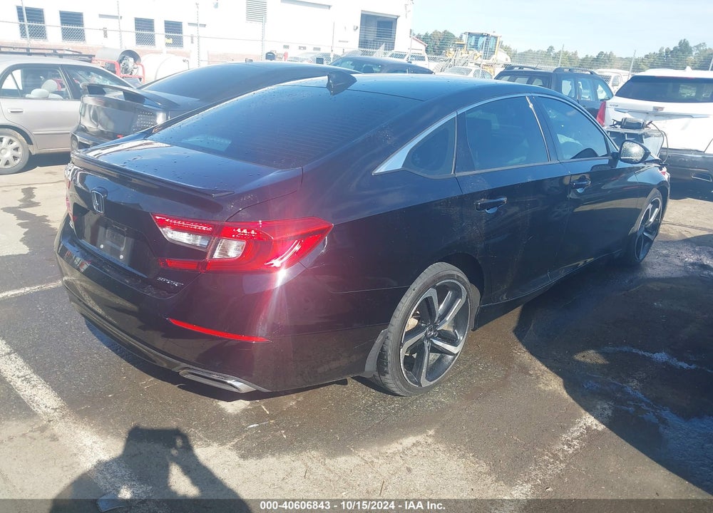 2021 HONDA ACCORD SPORT VIN: 1HGCV1F38MA004255