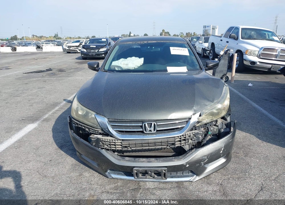 2013 HONDA ACCORD LX VIN: 1HGCR2F39DA143630