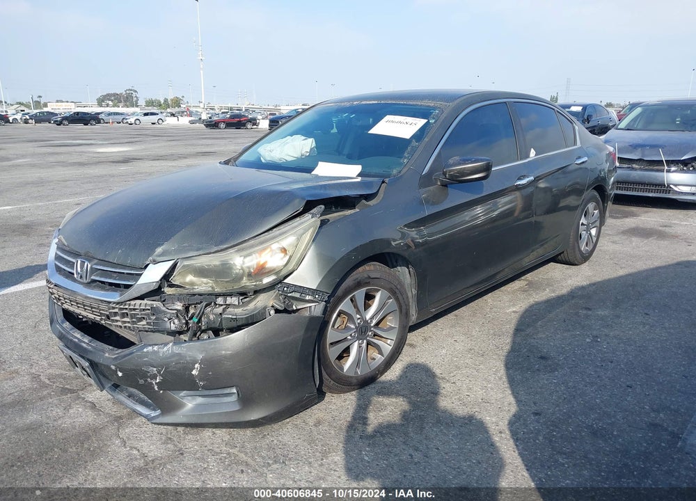 2013 HONDA ACCORD LX VIN: 1HGCR2F39DA143630