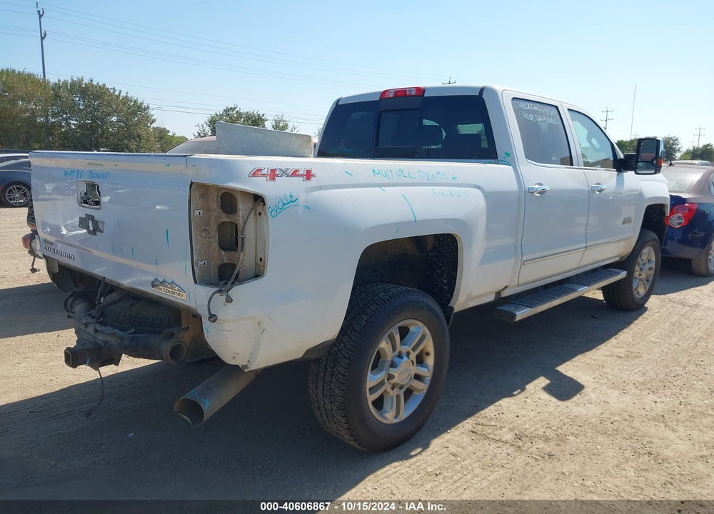 2017 CHEVROLET SILVERADO 2500HD HIGH COUNTRY VIN: 1GC1KXEY5HF249988