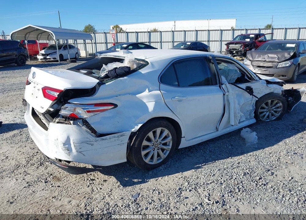 2020 TOYOTA CAMRY LE VIN: 4T1C11AK4LU988439