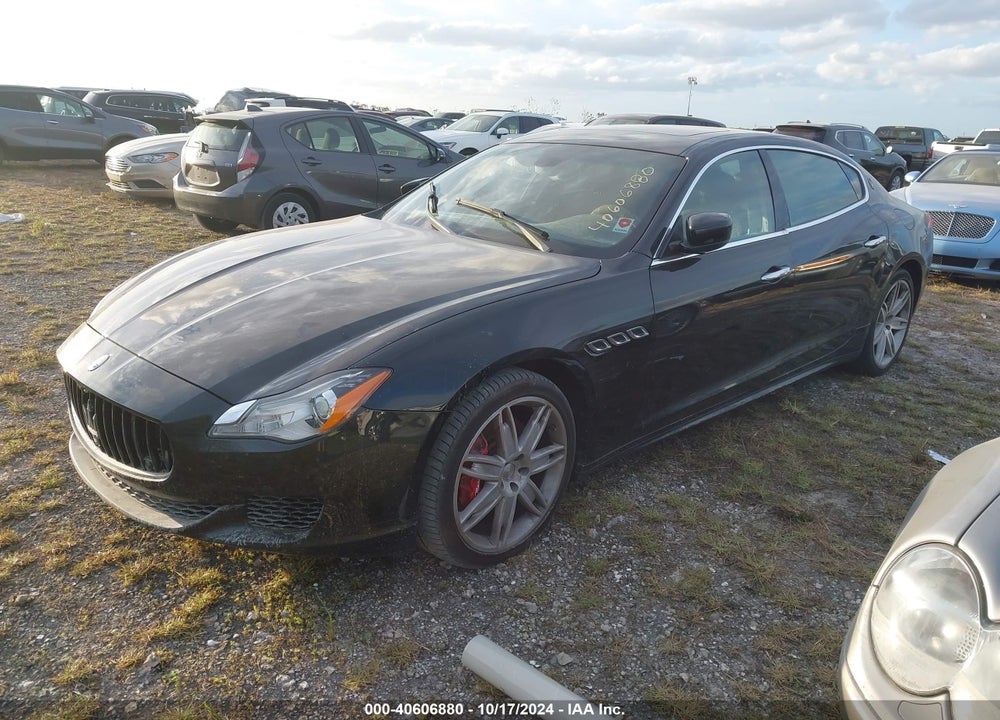 2015 MASERATI QUATTROPORTE S Q4 VIN: ZAM56RRAXF1128278