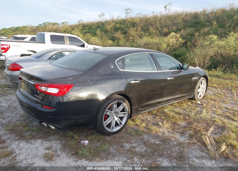2015 MASERATI QUATTROPORTE S Q4 VIN: ZAM56RRAXF1128278