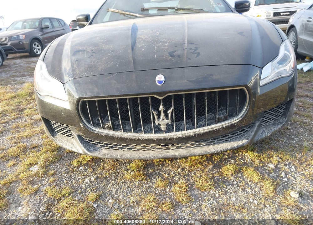 2015 MASERATI QUATTROPORTE S Q4 VIN: ZAM56RRAXF1128278