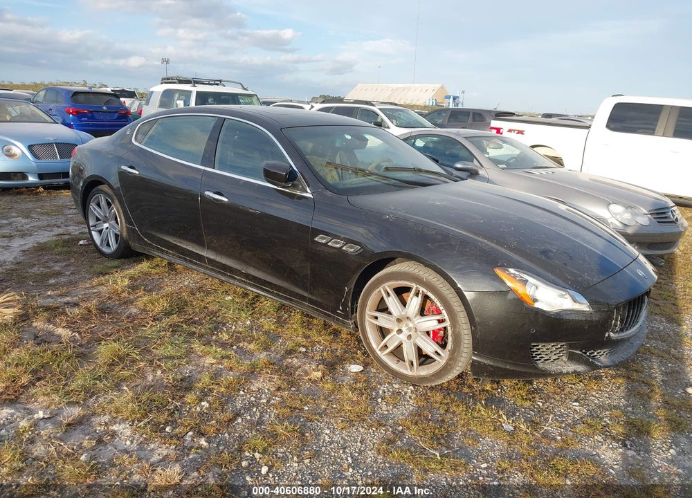 2015 MASERATI QUATTROPORTE S Q4 VIN: ZAM56RRAXF1128278