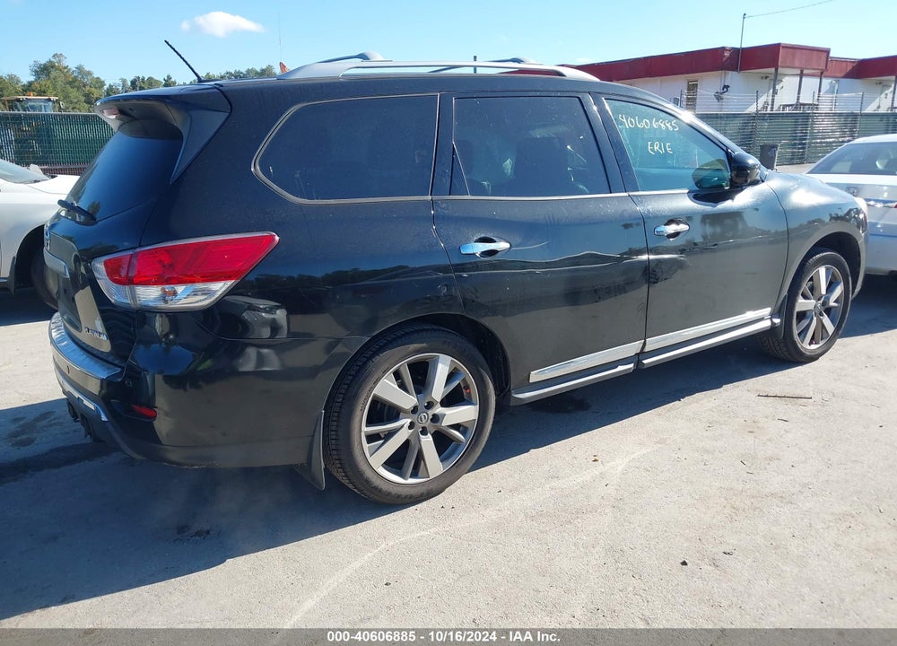 2013 NISSAN PATHFINDER PLATINUM VIN: 5N1AR2MN3DC666622