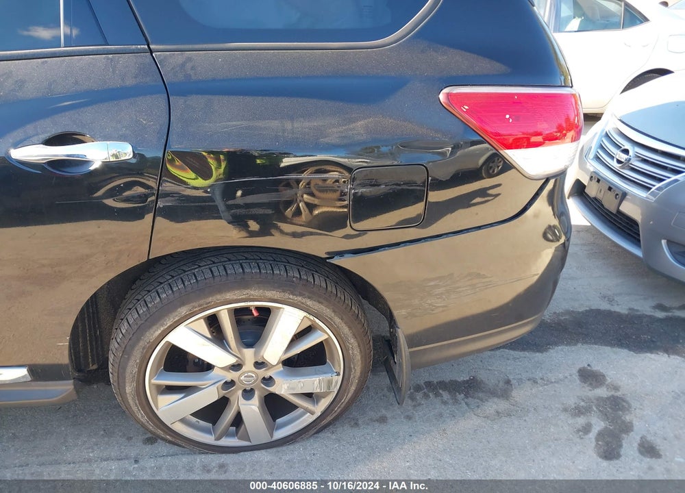 2013 NISSAN PATHFINDER PLATINUM VIN: 5N1AR2MN3DC666622