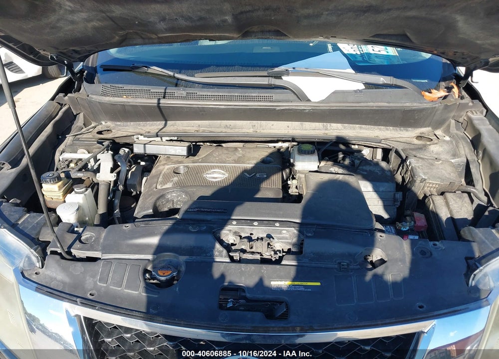 2013 NISSAN PATHFINDER PLATINUM VIN: 5N1AR2MN3DC666622