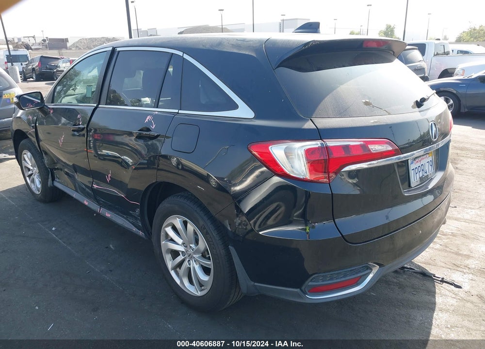 2016 ACURA RDX WATCH PLUS PKG VIN: 5J8TB3H31GL006133