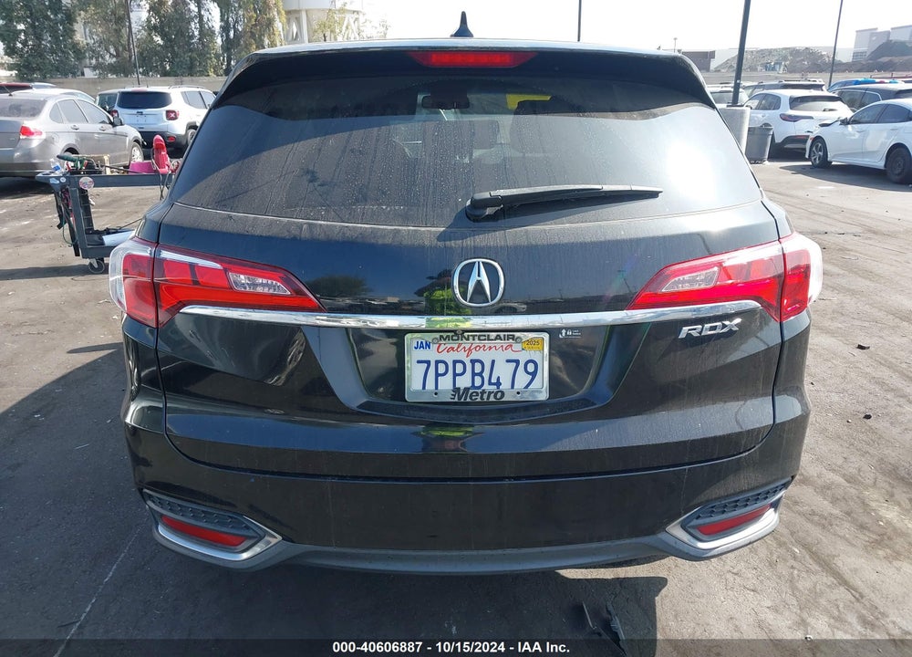 2016 ACURA RDX WATCH PLUS PKG VIN: 5J8TB3H31GL006133