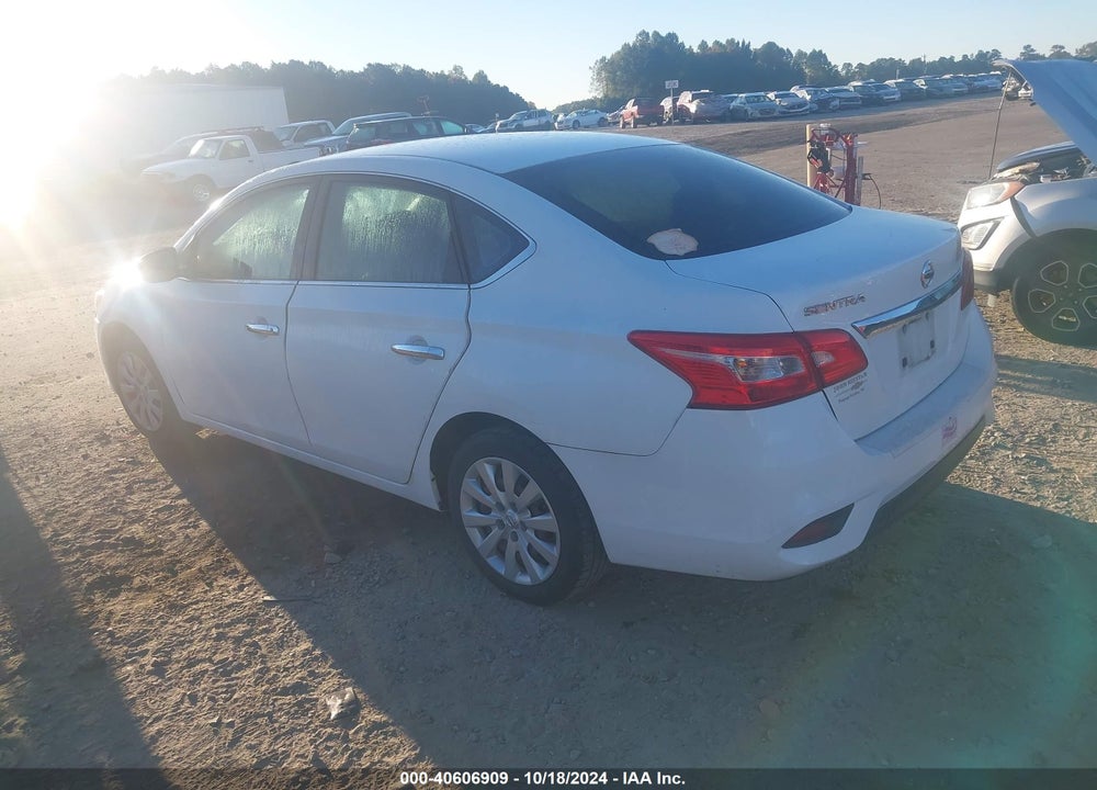 2018 NISSAN SENTRA S VIN: 3N1AB7AP6JY334319