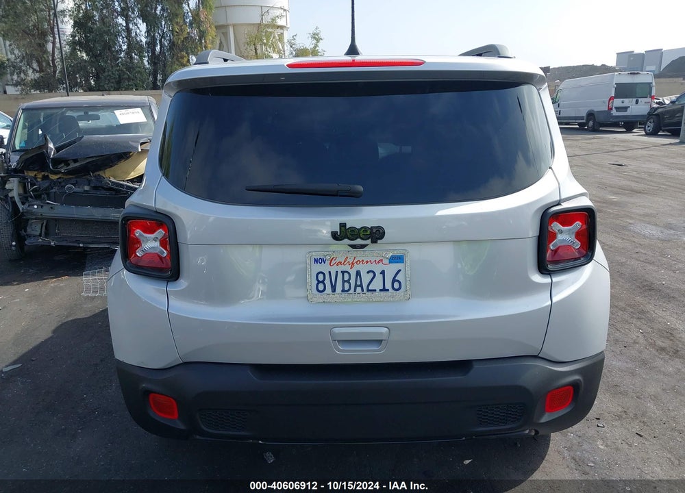 2019 JEEP RENEGADE ALTITUDE FWD VIN: ZACNJABB4KPK72178