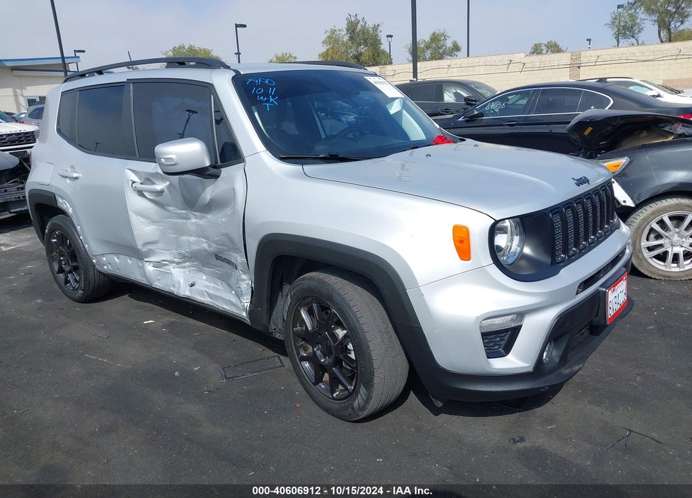 2019 JEEP RENEGADE ALTITUDE FWD VIN: ZACNJABB4KPK72178