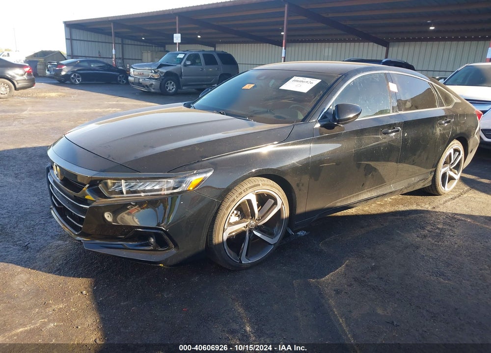 2021 HONDA ACCORD SPORT VIN: 1HGCV1F35MA051789