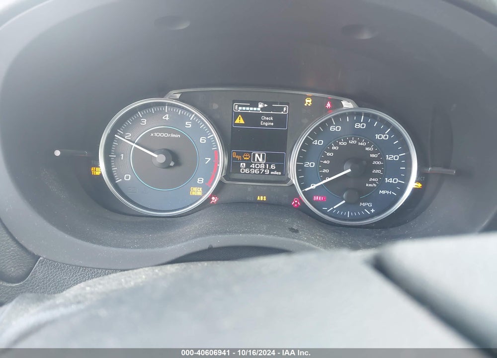 2017 SUBARU CROSSTREK 2.0I LIMITED VIN: JF2GPAKC4HH255479