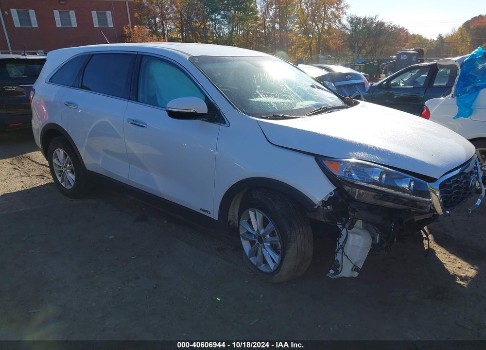 2019 KIA SORENTO 2.4L LX VIN: 5XYPGDA37KG546107
