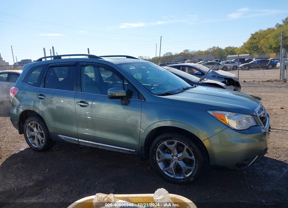 2015 SUBARU FORESTER 2.5I TOURING VIN: JF2SJAUC1FH430454