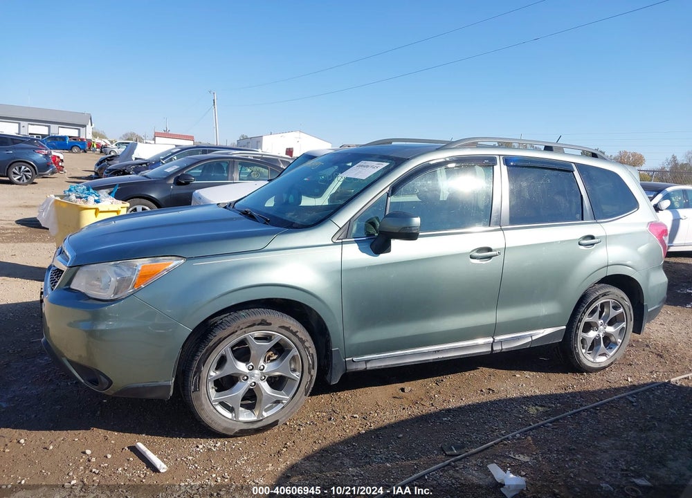 2015 SUBARU FORESTER 2.5I TOURING VIN: JF2SJAUC1FH430454