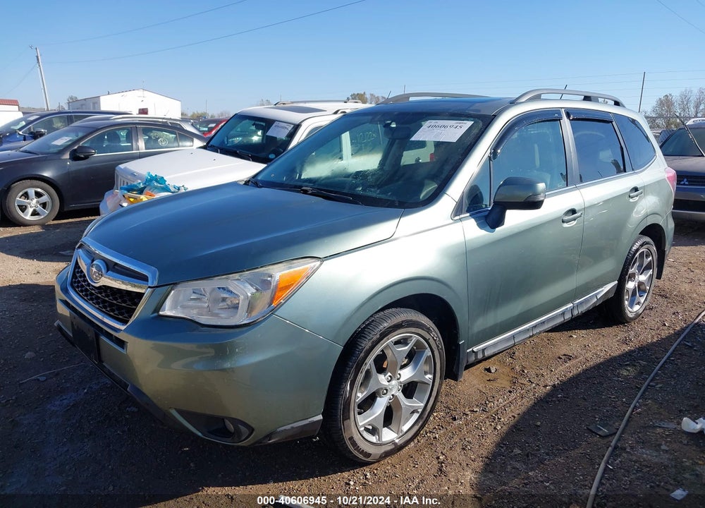 2015 SUBARU FORESTER 2.5I TOURING VIN: JF2SJAUC1FH430454