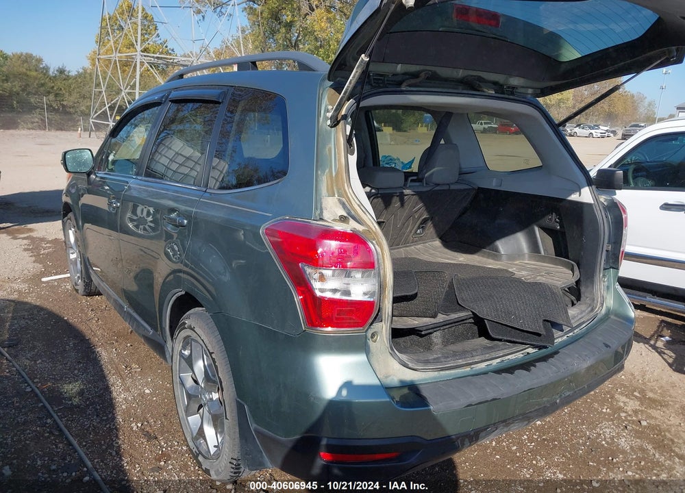 2015 SUBARU FORESTER 2.5I TOURING VIN: JF2SJAUC1FH430454