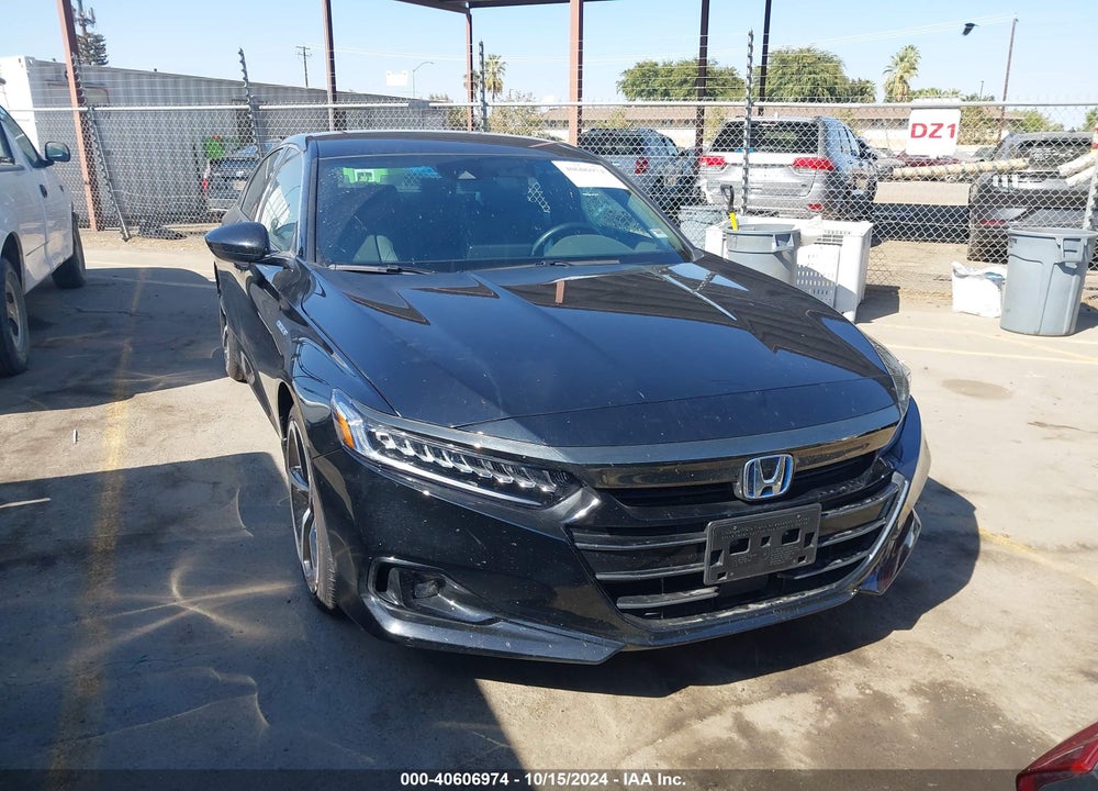2022 HONDA ACCORD HYBRID SPORT VIN: 1HGCV3F2XNA045748