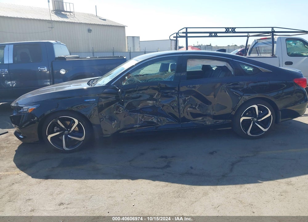 2022 HONDA ACCORD HYBRID SPORT VIN: 1HGCV3F2XNA045748
