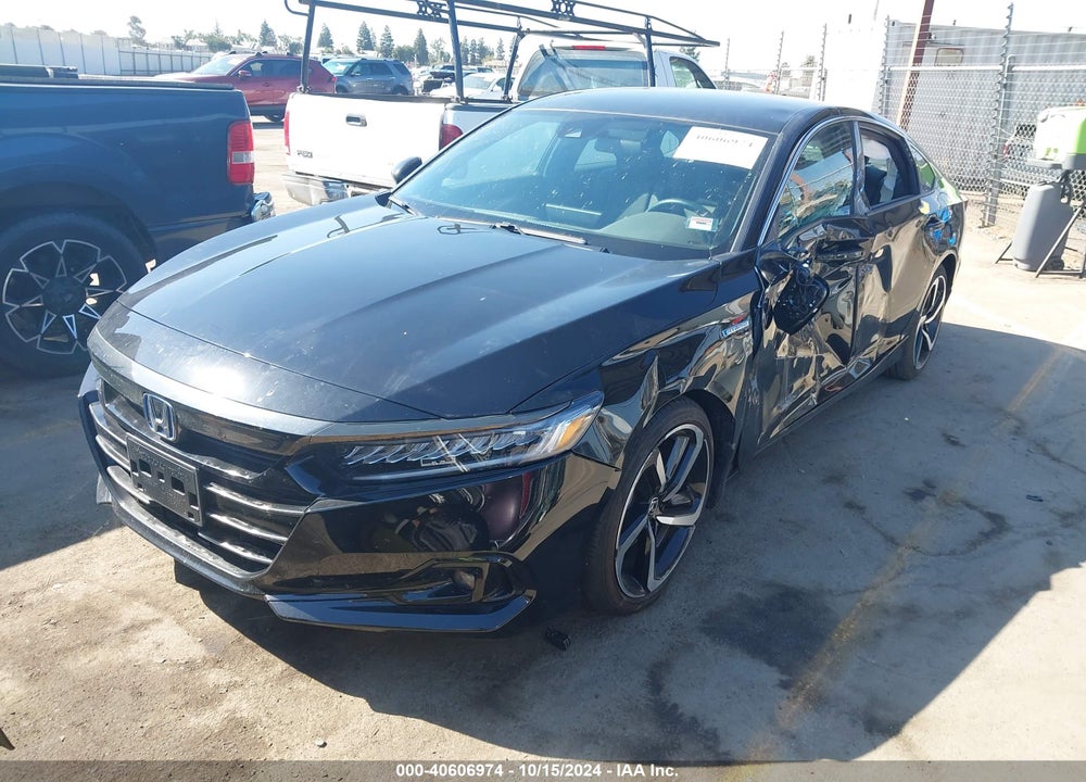 2022 HONDA ACCORD HYBRID SPORT VIN: 1HGCV3F2XNA045748