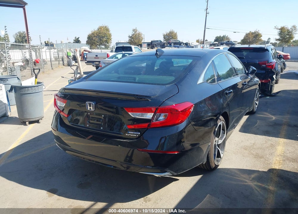2022 HONDA ACCORD HYBRID SPORT VIN: 1HGCV3F2XNA045748
