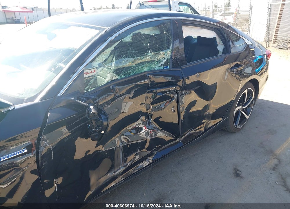 2022 HONDA ACCORD HYBRID SPORT VIN: 1HGCV3F2XNA045748